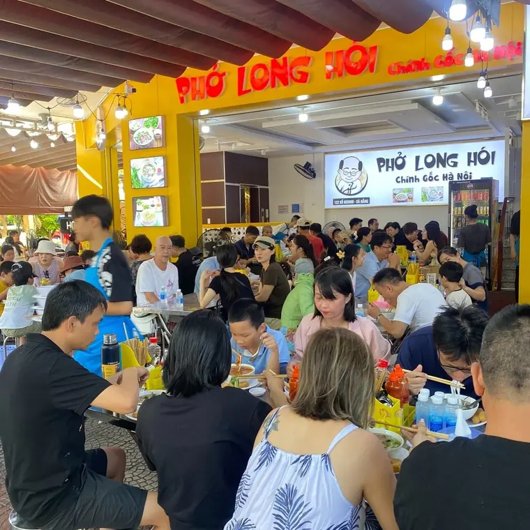 Phở Long Hội — Da Nang, Phở bò · early breakfast