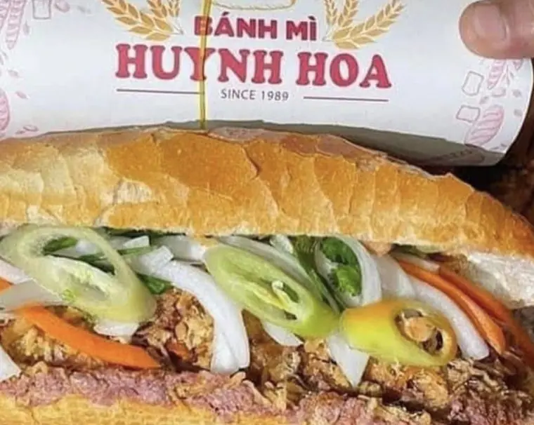 Bánh Mì Huỳnh Hoa — Ho Chi Minh City, Bánh mì · ten meats in one baguette