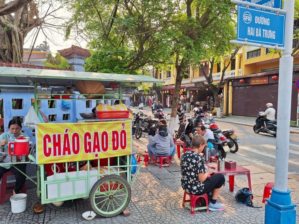 Street food stall in Vietnam