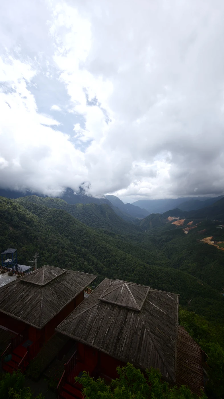 A group of travelers gathered at a table in Vietnam