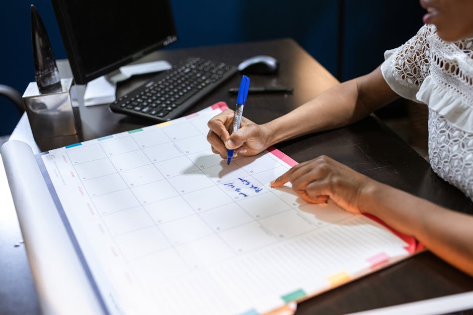 Tax residency planning — marking 183 days on a calendar