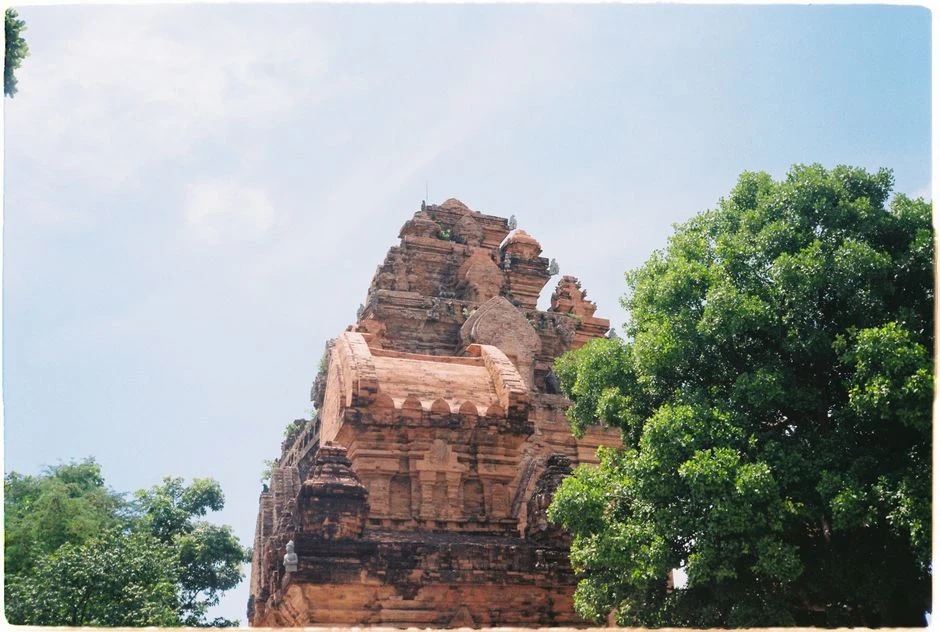 Po Nagar Cham towers on a hill in Nha Trang