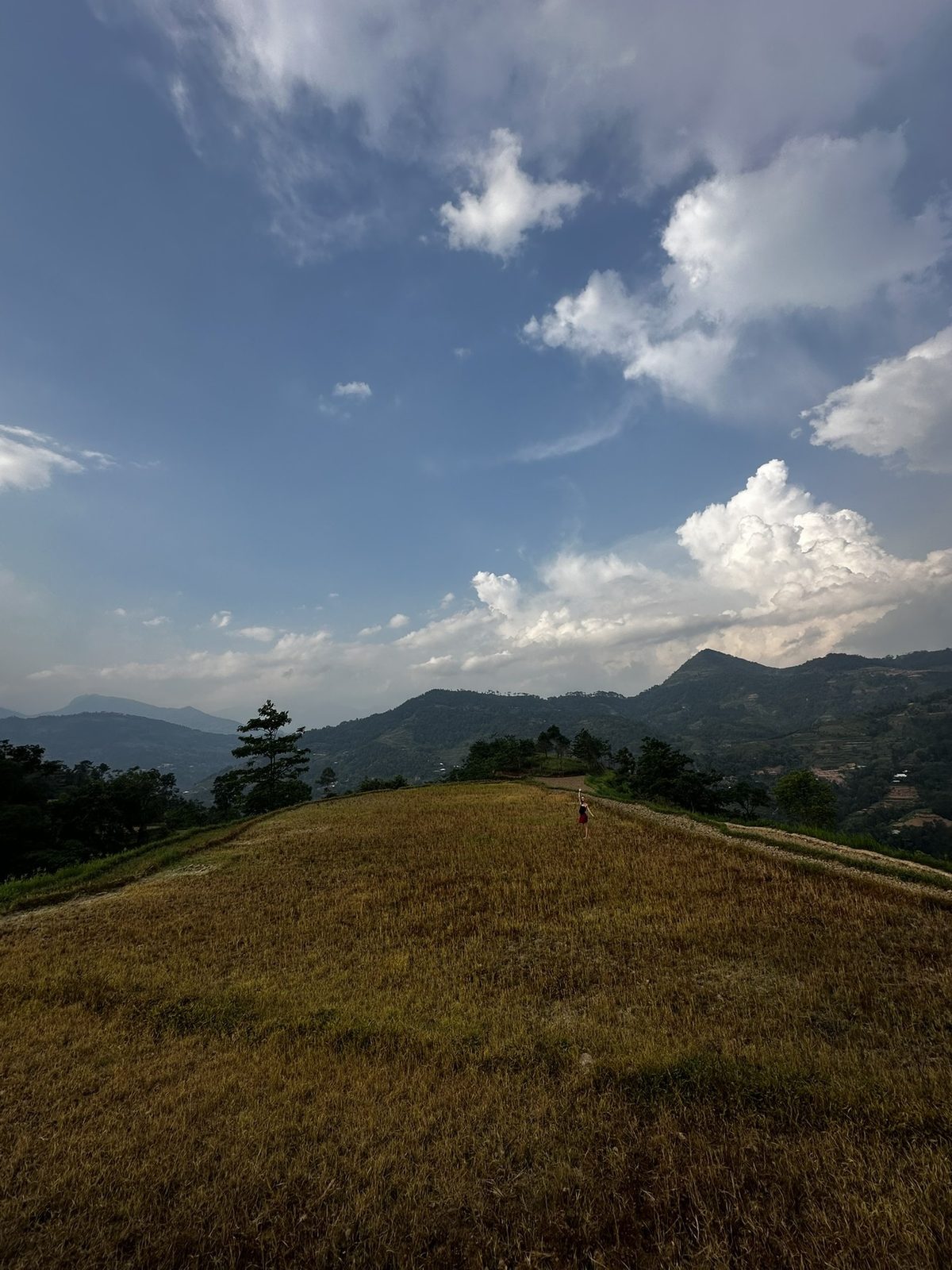 Rolling hills and mountains of Ha Giang in northern Vietnam