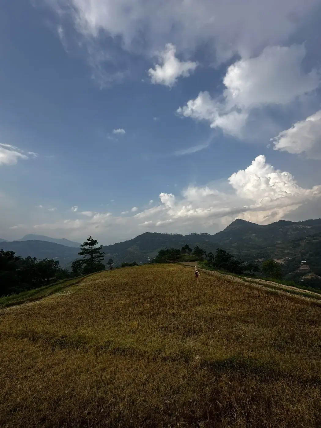 Rolling hills and mountains of Ha Giang in northern Vietnam
