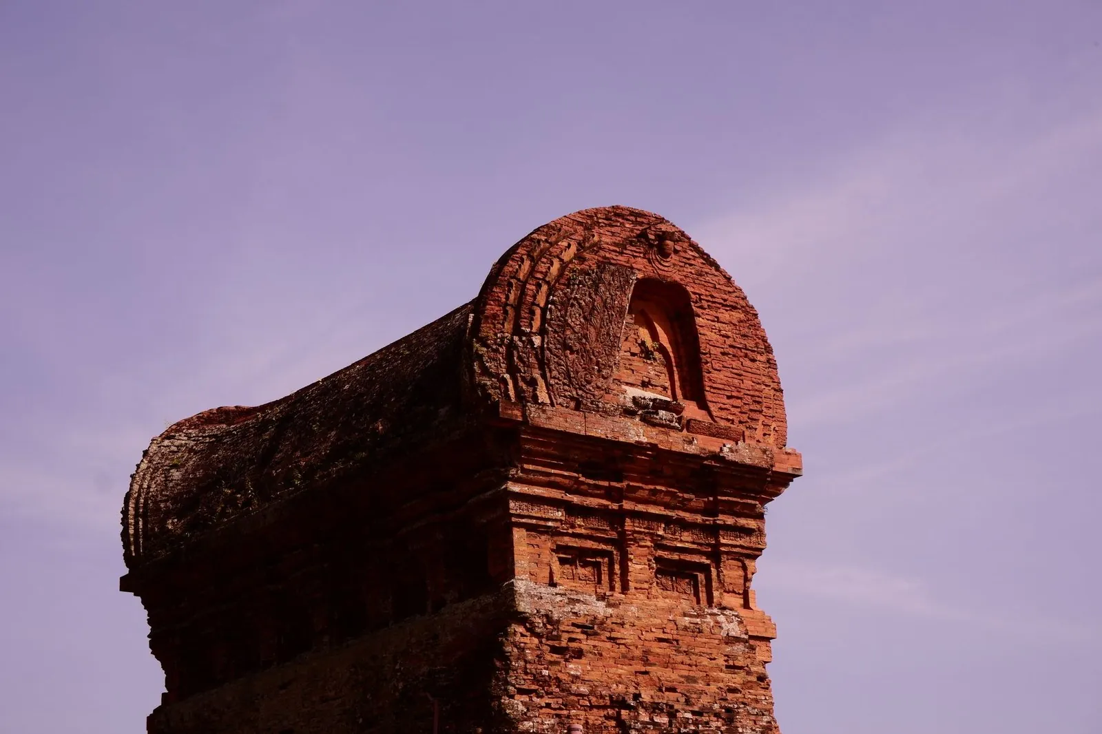 Centuries-old Cham brick tower near Quy Nhon, central Vietnam