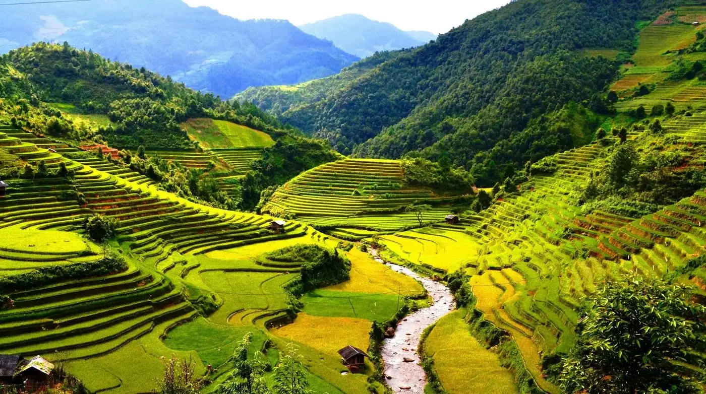 City streets in Vietnam