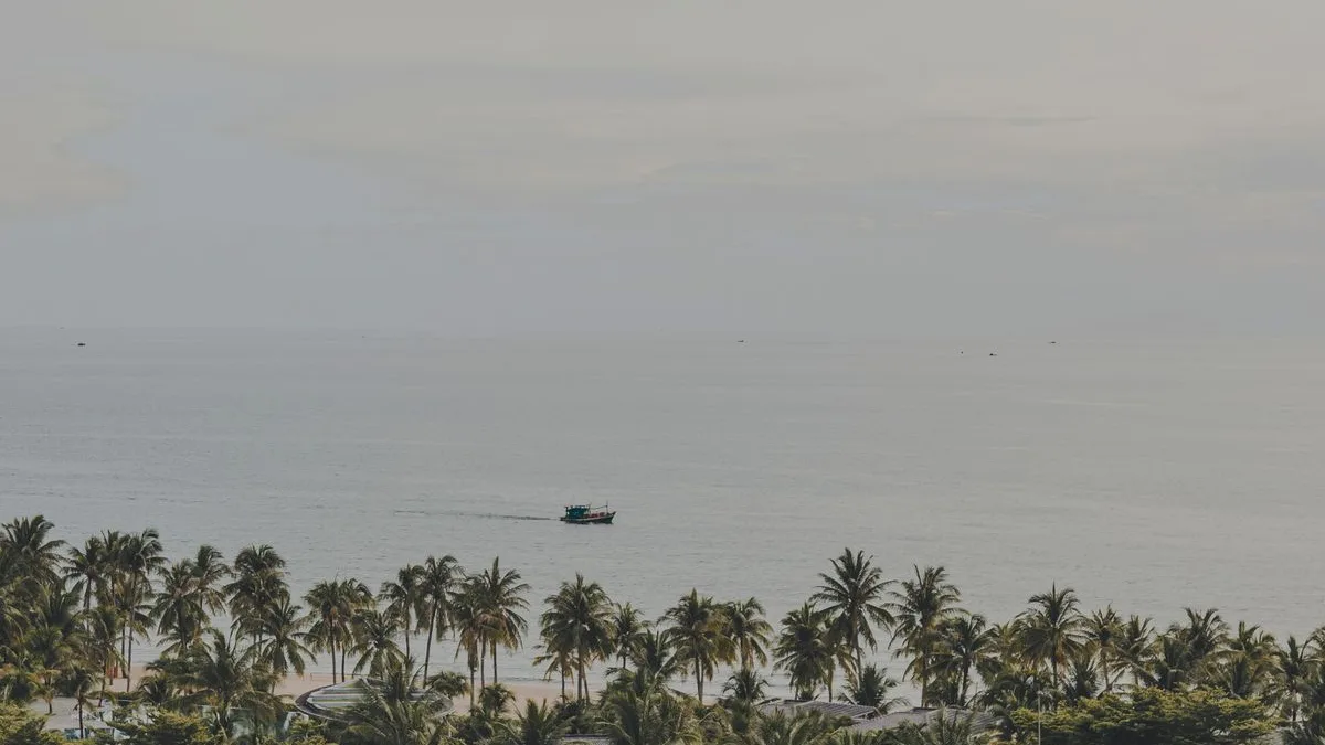 Phu Quoc island beach in Vietnam
