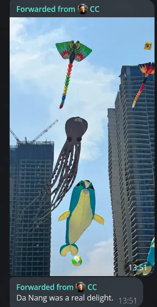 Guest review of Da Nang on a Vietnam Samurai tour: the kite festival